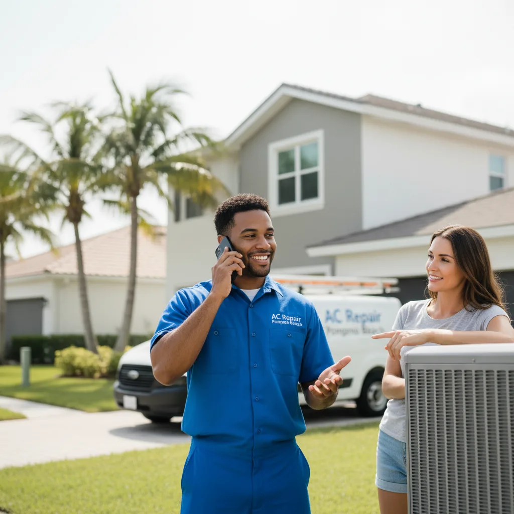 AC Repair Pompano Beach customer support in New Ipswich